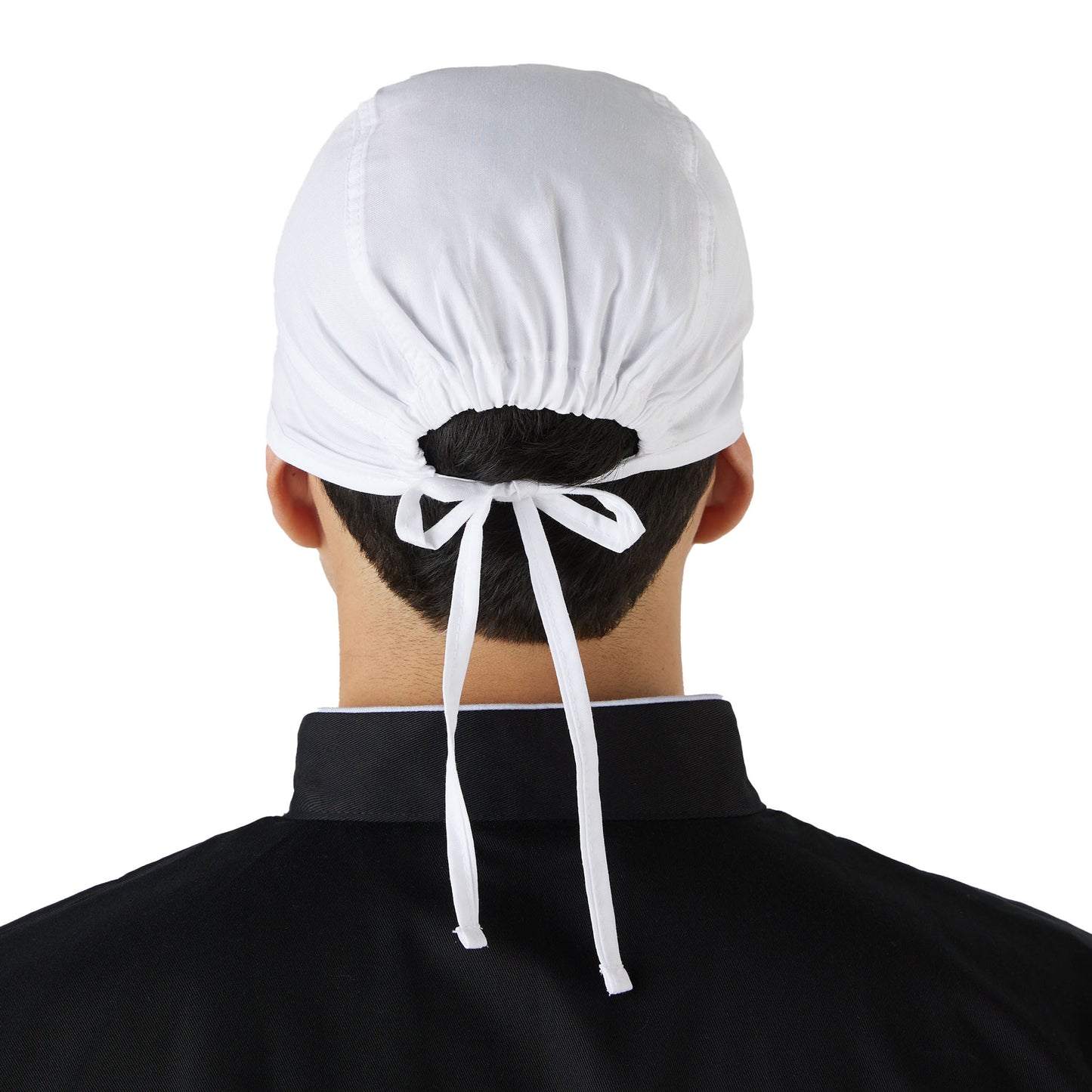 GORRO DE AMARRE CON TOALLA