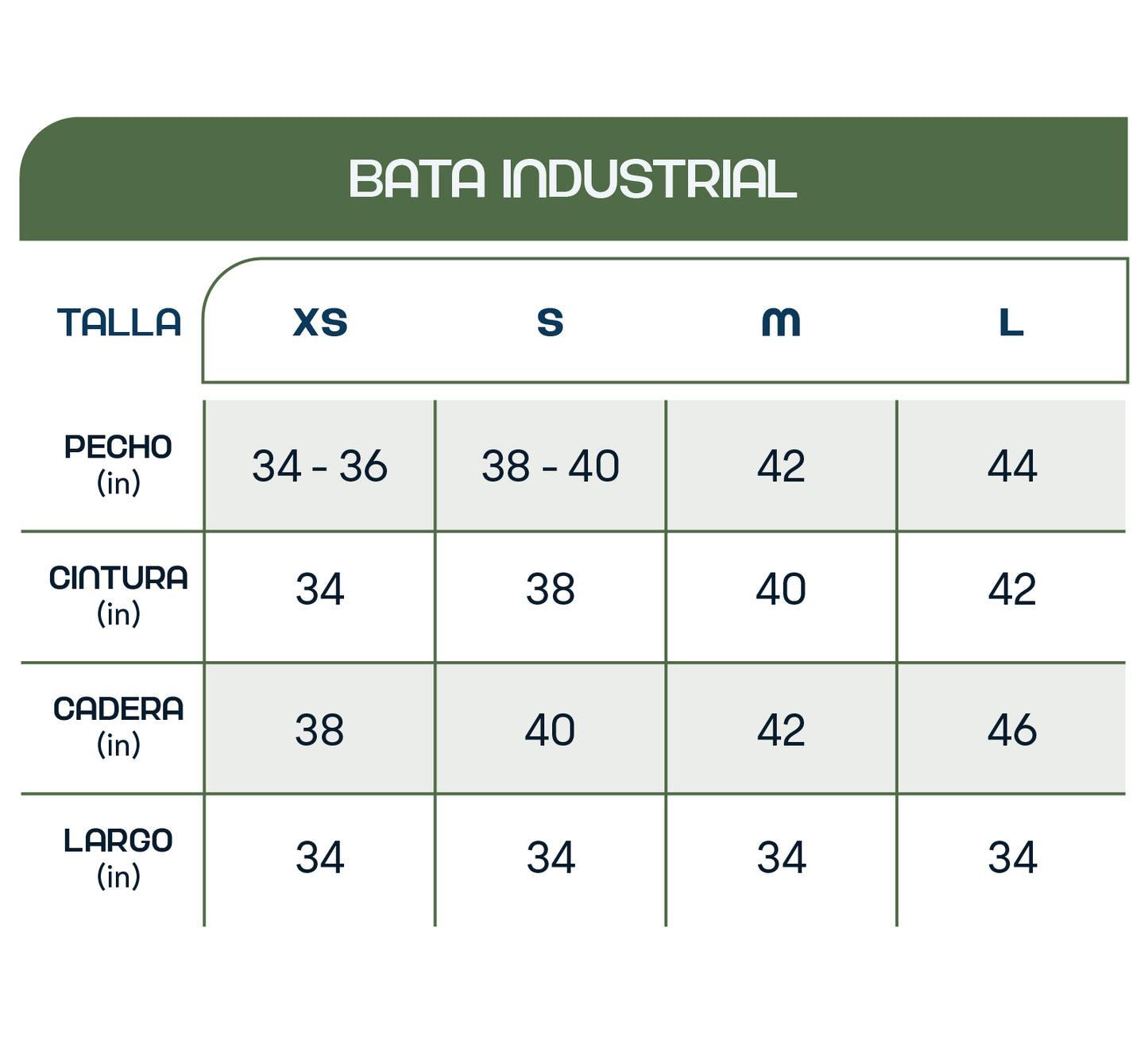 BATA INDUSTRIAL MANGA CORTA