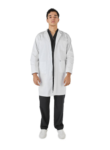 BATA DE MEDICO CABALLERO LARGA