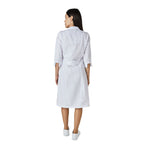 VESTIDO DE ENFERMERÍA CON CIERRE Y MANGA 3/4