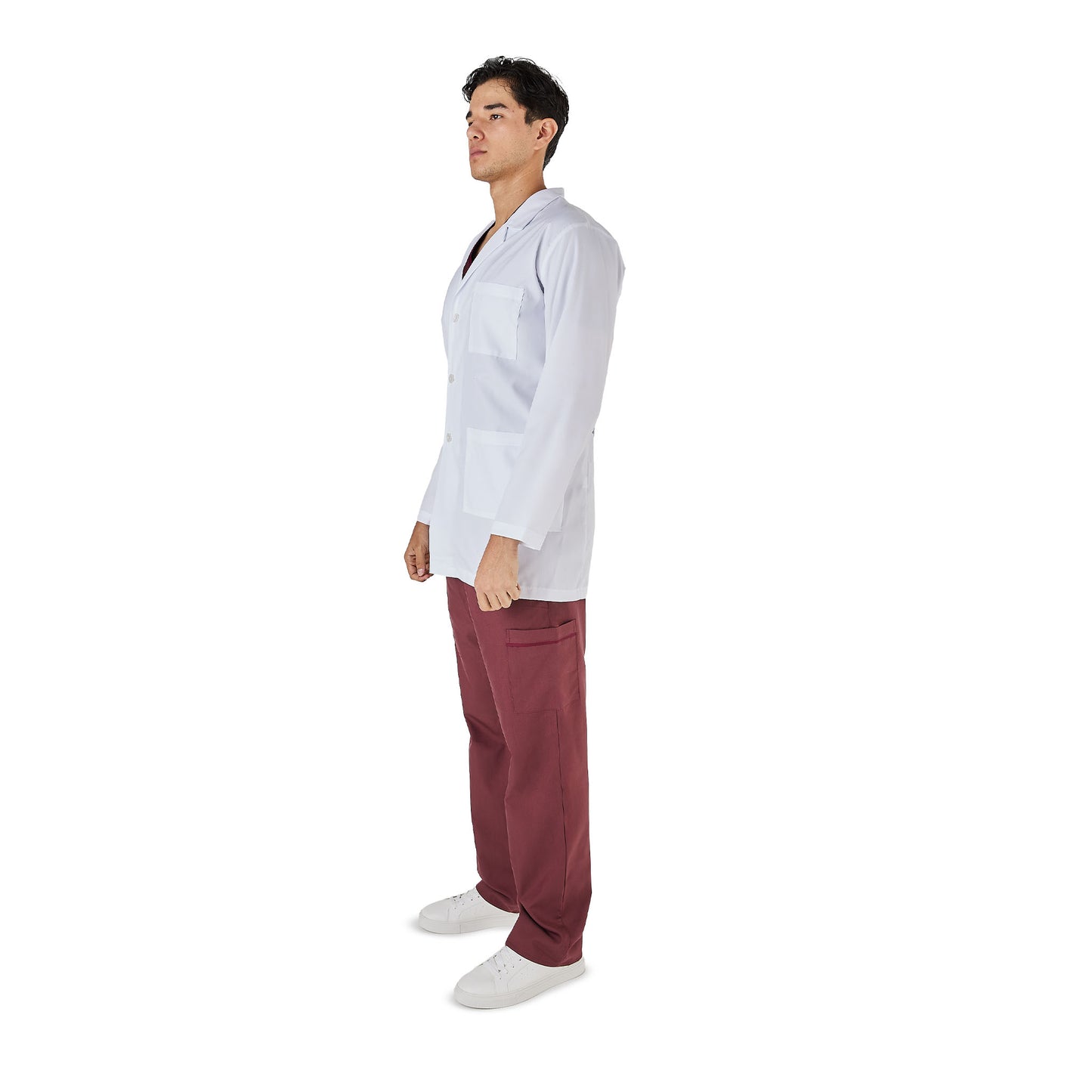 BATA DE MEDICO CABALLERO NORMAL REPELENTE A LIQUIDOS
