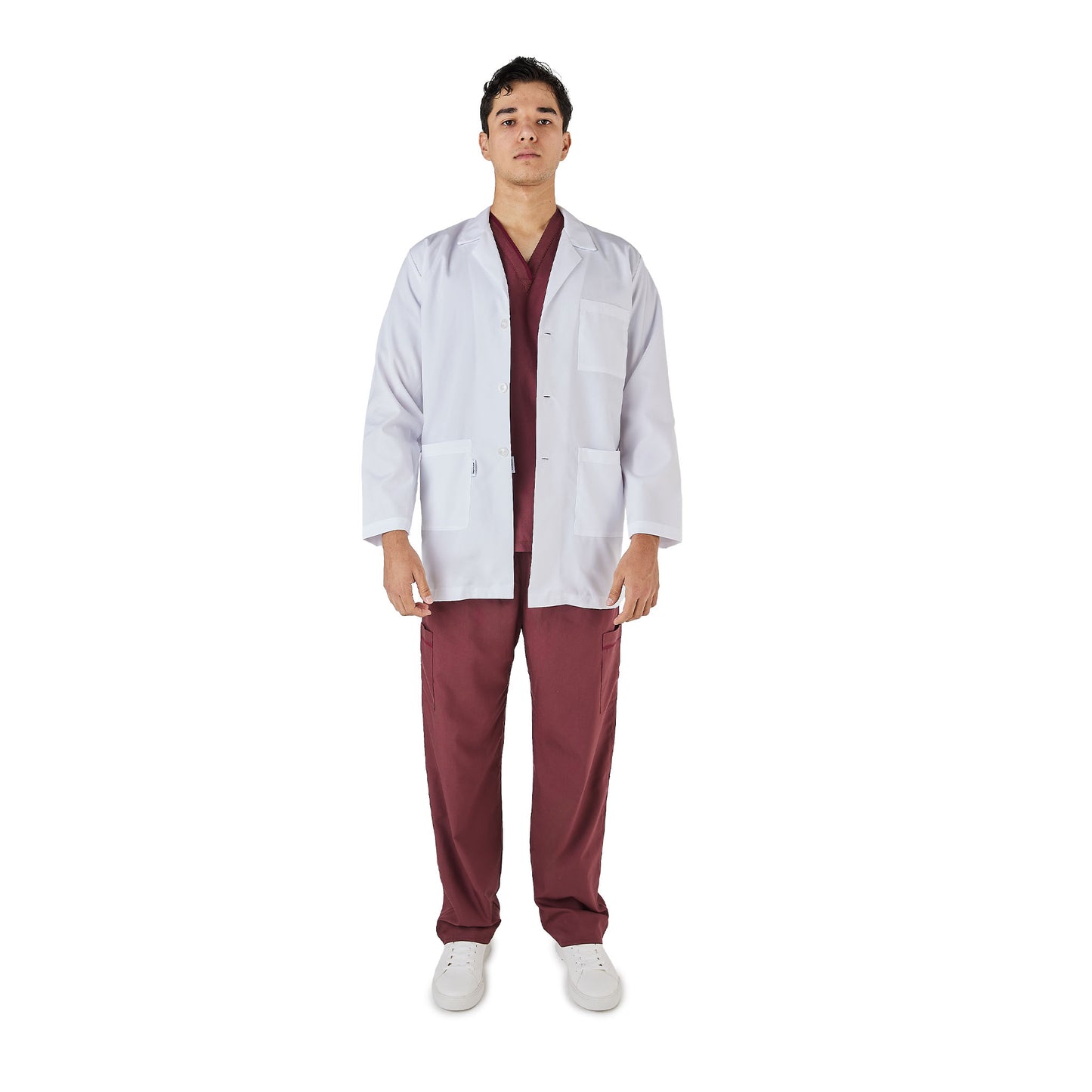 BATA DE MEDICO CABALLERO NORMAL REPELENTE A LIQUIDOS