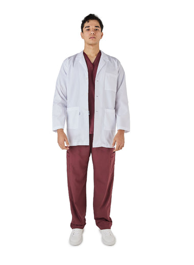 BATA DE MEDICO CABALLERO NORMAL