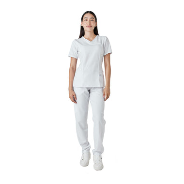 SCRUB PRINCESA ENFERMERÍA BLANCO