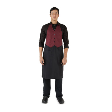 MANDIL CHALECO PARA MESERO