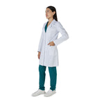 BATA DE MÉDICO DAMA CON CUELLO