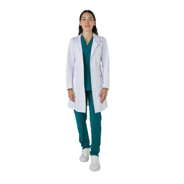 BATA DE MÉDICO DAMA CON CUELLO