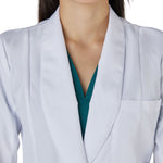 BATA DE MÉDICO DAMA CON SOLAPA