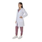BATA DE LABORATORIO DAMA CON CUELLO