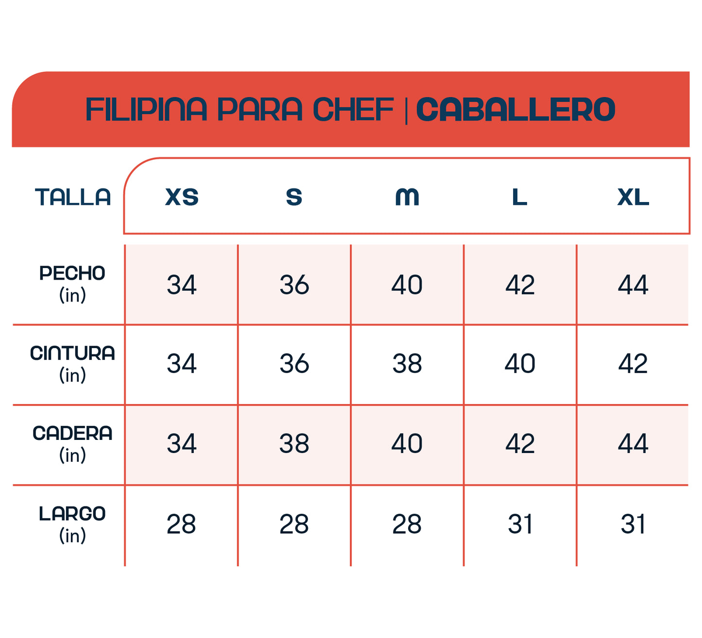 FILIPINA PARA COCINA