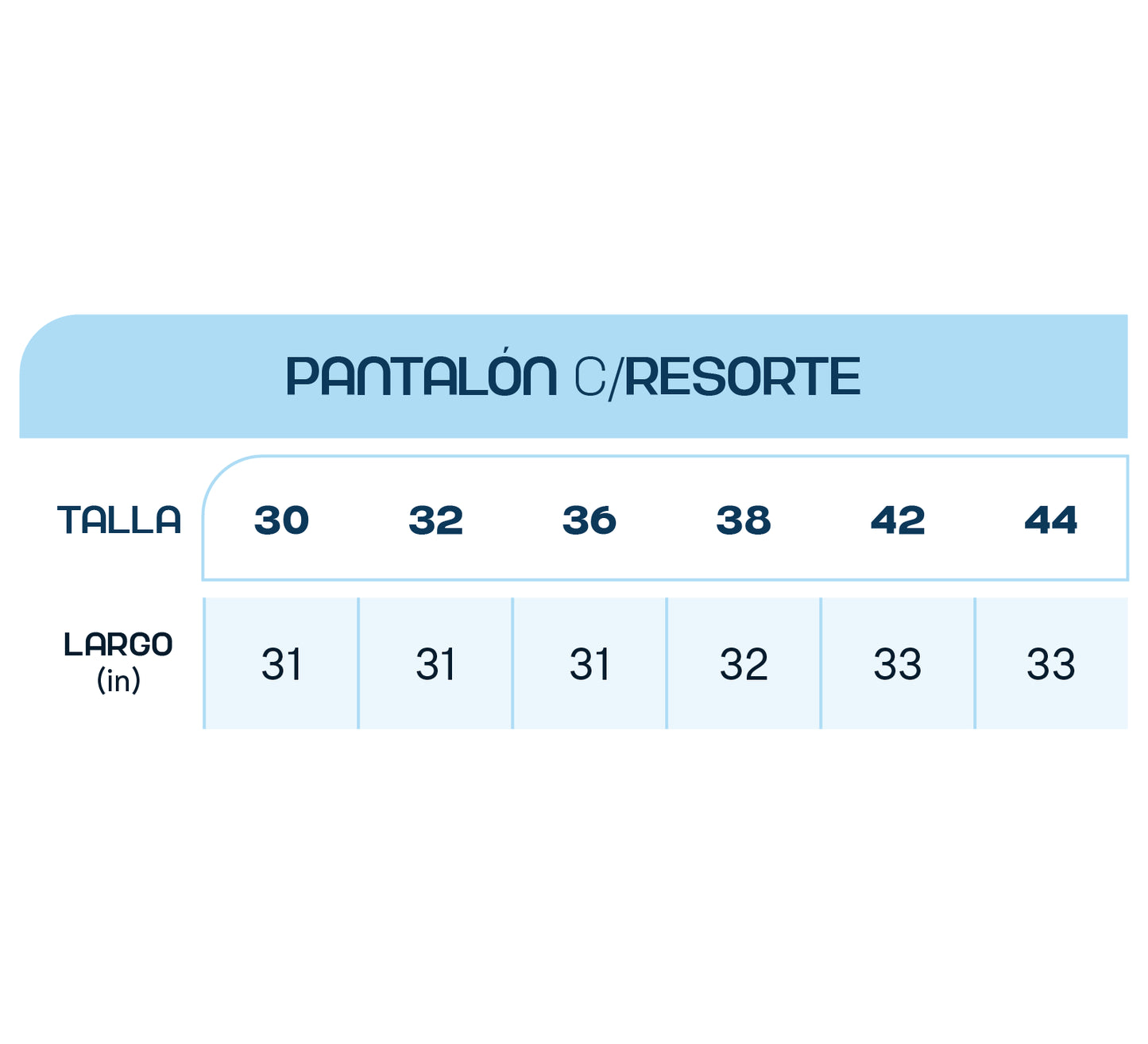 PANTALON CON RESORTE REPELENTE